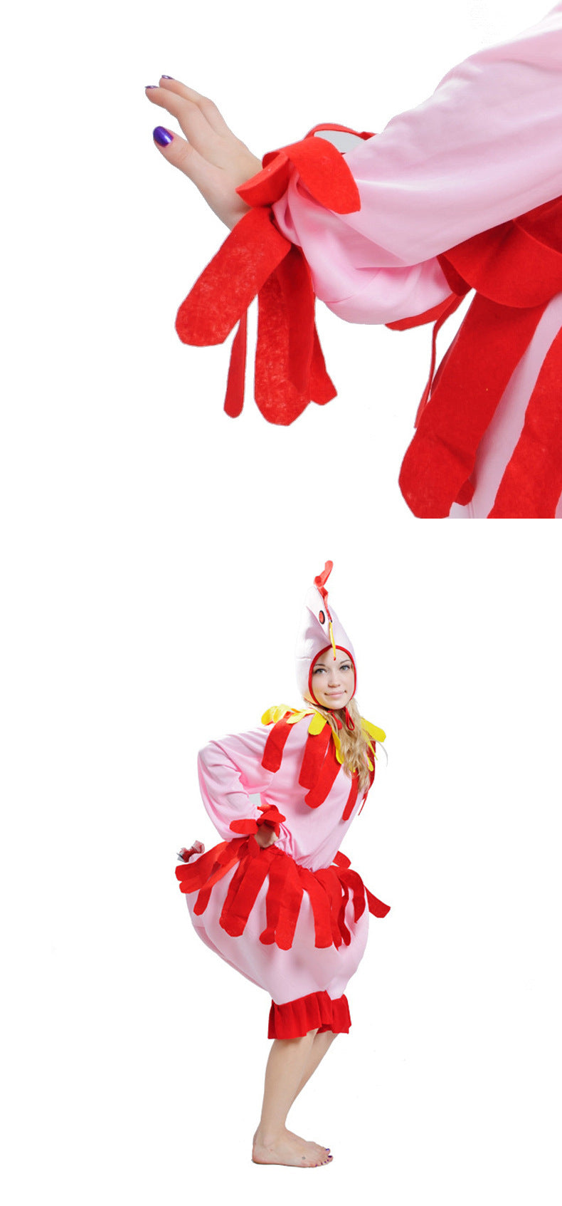 Stage Costumes Adult Female Hen Costumes Cross Border Supply Carnival Halloween cosplay Ball Show