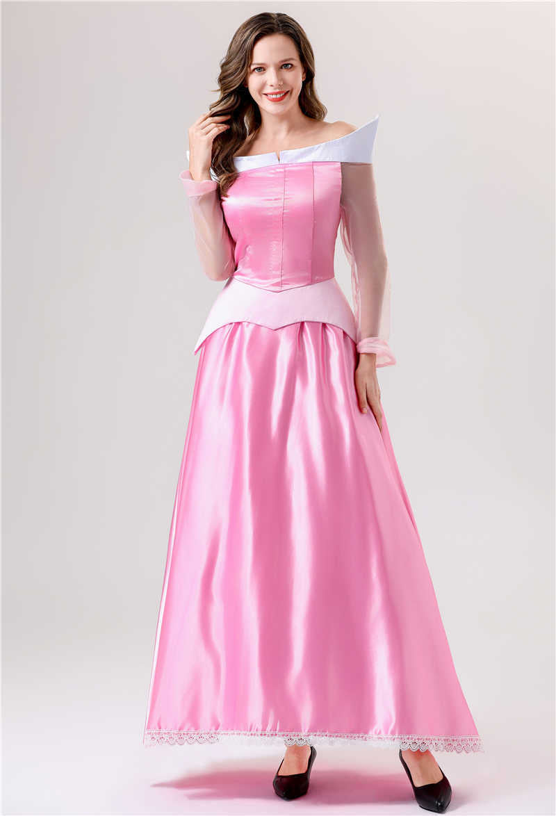 Fairy Princess dress Vicious Queen Sleeping Beauty Cinderella Plays Halloween Stage Performance Evening Costume