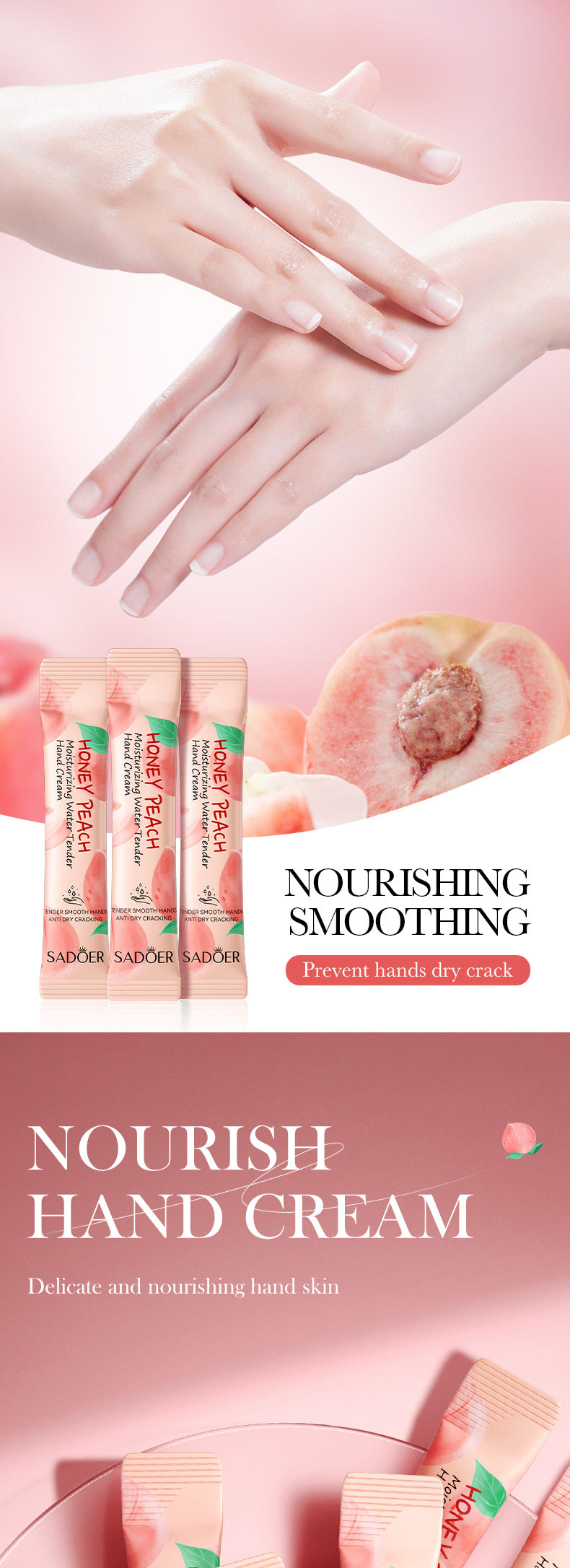 Wrinkle Removal Hand Cream Skin Soften Nourish Anti Drying Cracked Fade Fine Lines Whitening Moisturiz Repair Skin Care Products