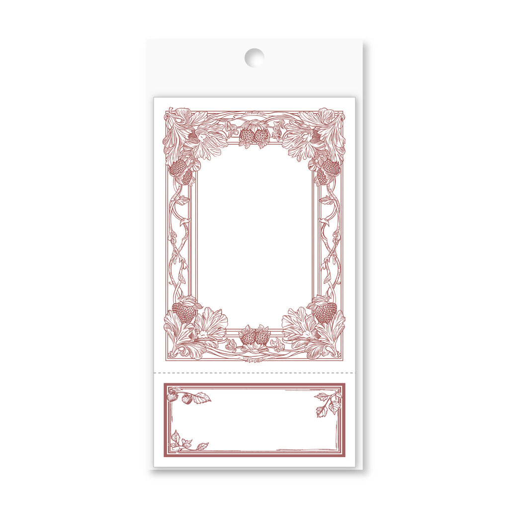 Retrostory Letterhead Series Cross-Border Letterhead Base Paper DIY Decorative Background Paper Sticky Note Handmade Note