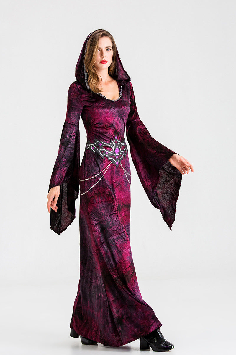 Halloween Masquerade Costume Family Vampire Witch Cos Movie Palace Haunted House Event Costume