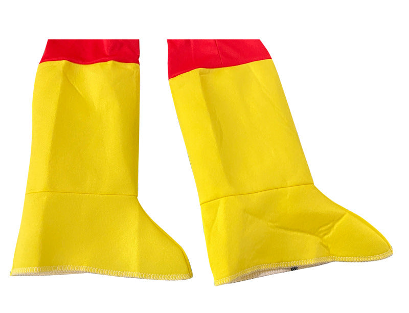 Halloween Kids Superhero Muscle Dress Up The Flash Dress Up Boys Anime Figure Cosplay Costume