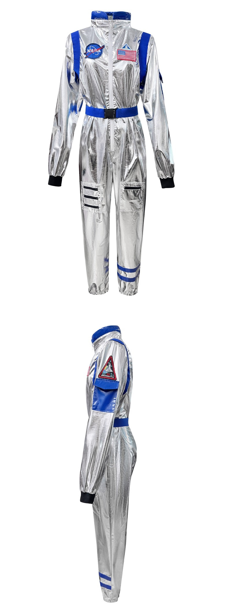 Space Suit Pilot Cos Astronaut Costume Halloween Performance Costume Male and Female Wandering Earth Astronaut Costume