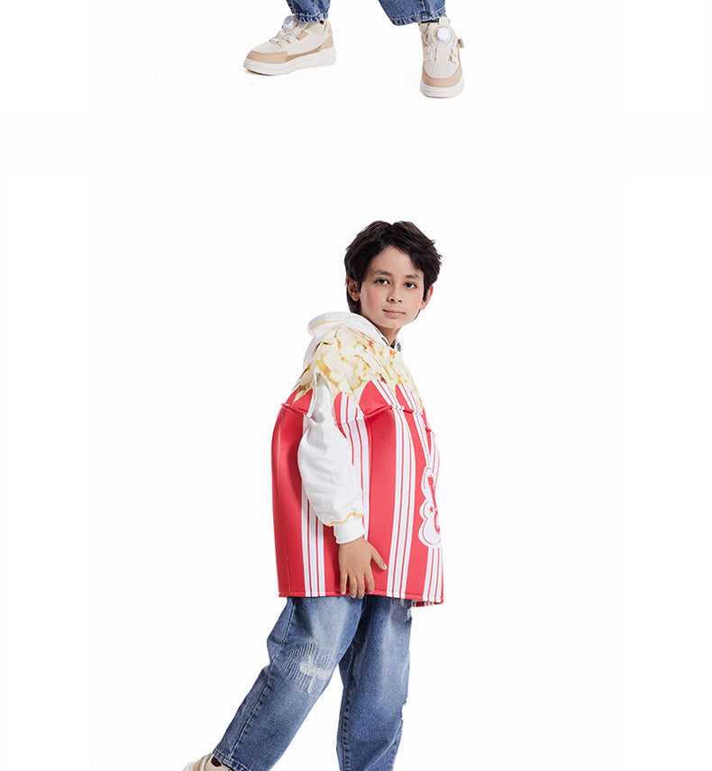 Halloween Cos Dress Doll Dress Cartoon Anime Popcorn Performance Dress
