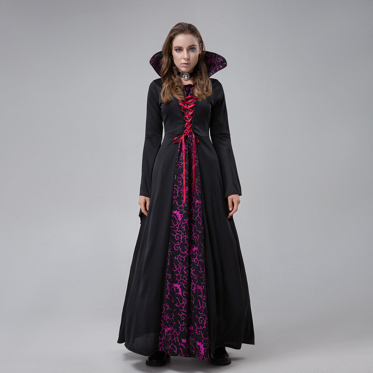 Halloween Masquerade Costume Family Vampire Witch Cos Movie Palace Haunted House Event Costume