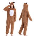 halloween elk caribou play flannel animal conjoined elk christmas performance show stage caribou