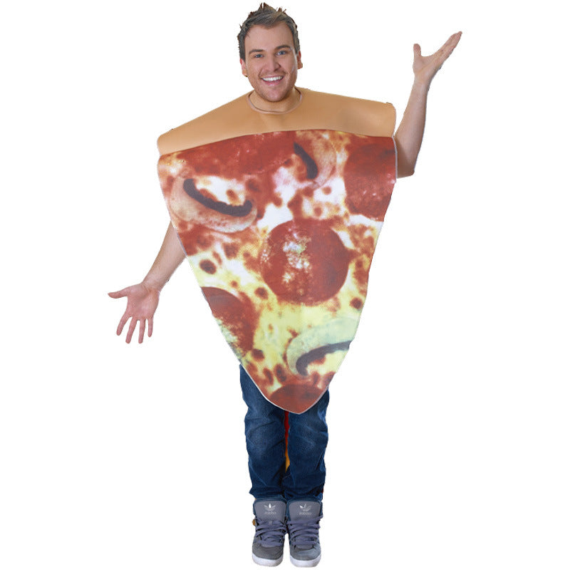 Cross-border Supply Carnival Halloween cosplay Masquerade Stage Costume Adult Delicious Pizza Costume
