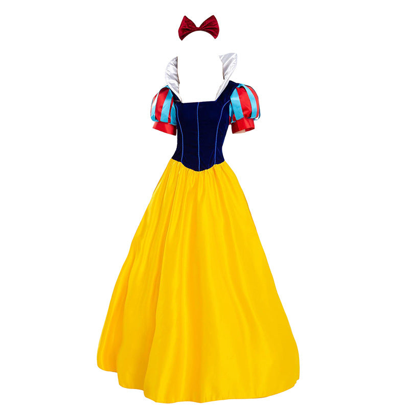 Halloween Snow White Dress Snow White and Dwarfs Game Uniform Adult Stage Performance cos Dress