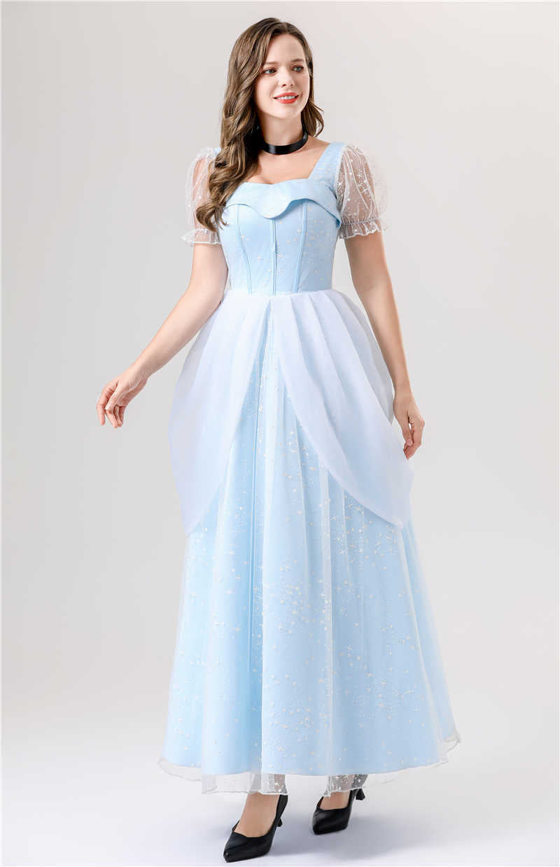 Fairy Princess dress Vicious Queen Sleeping Beauty Cinderella Plays Halloween Stage Performance Evening Costume