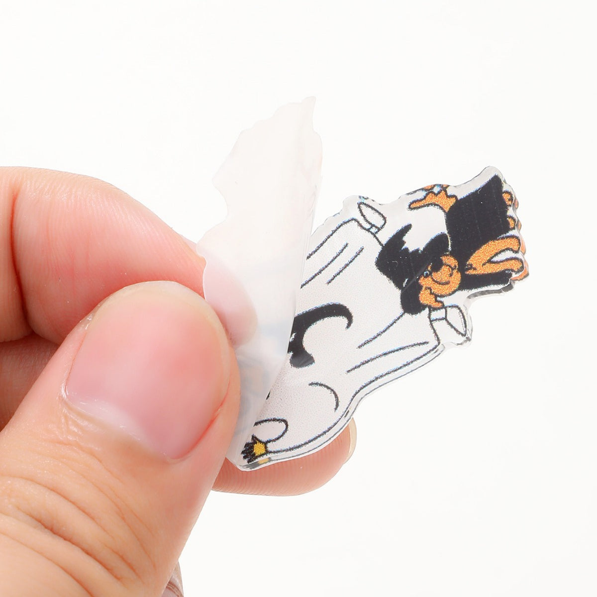New Halloween Funny Acrylic Keychain Bat Pumpkin Head Witch Tassel Pendant Bag Accessories Pendant
