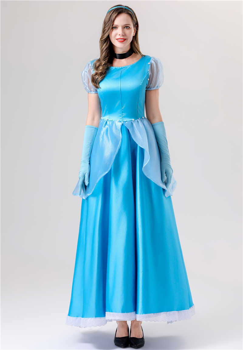 Fairy Princess dress Vicious Queen Sleeping Beauty Cinderella Plays Halloween Stage Performance Evening Costume
