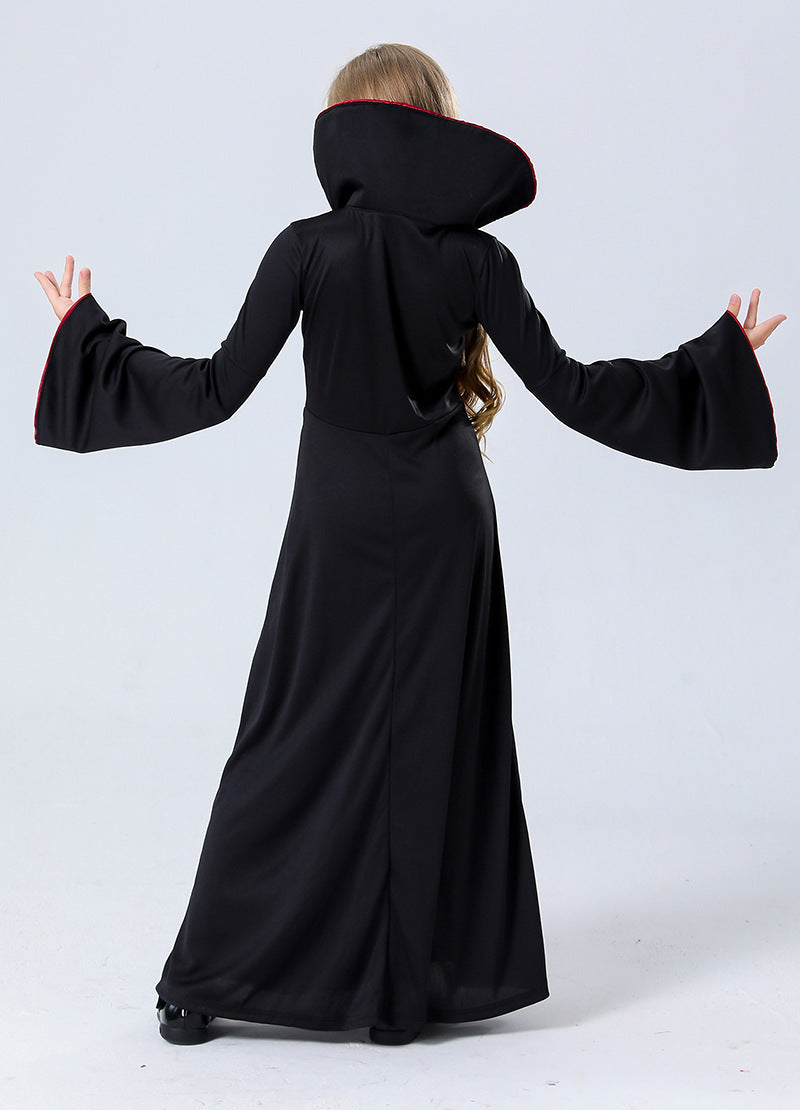 Halloween Masquerade Costume Family Vampire Witch Cos Movie Palace Haunted House Event Costume