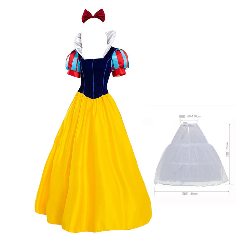 Halloween Snow White Dress Snow White and Dwarfs Game Uniform Adult Stage Performance cos Dress