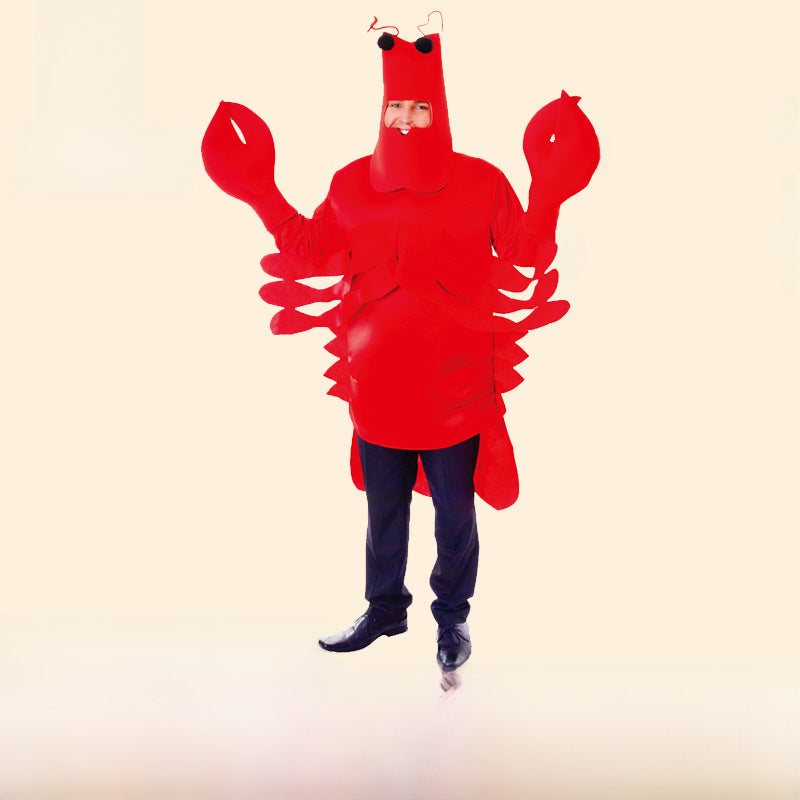 Halloween lobster costume cos costume Cosplay festival party stage performance costume role play costume
