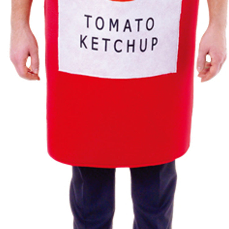 Halloween Carnival Game Cos Dress Prom Performance Dress Ketchup Sponge Performance Dress Doll Dress Doll