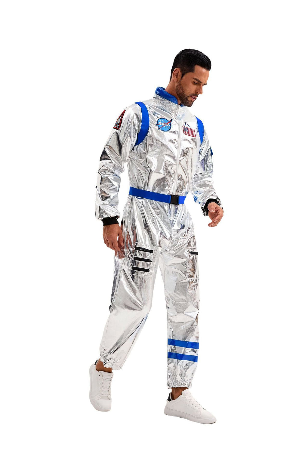 Halloween Performance Costumes for Men and Women, Wandering Earth Astronaut Clothes, Space Suits, Pilot Cos Astronaut Costumes