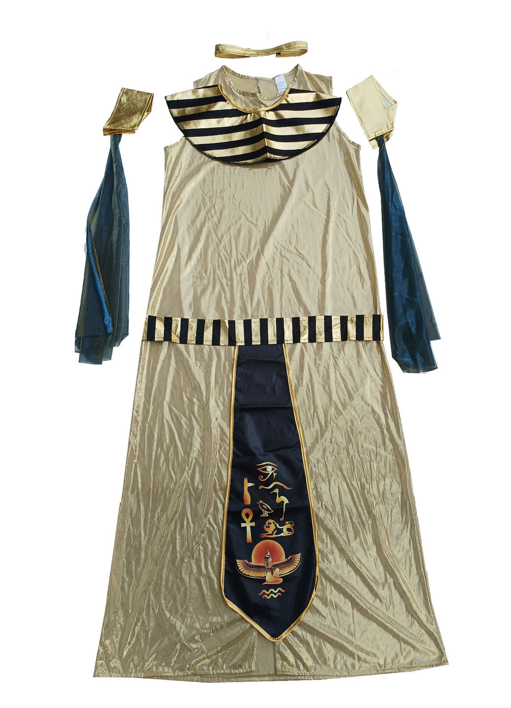 Halloween Cosplay Ancient Egyptian Costume Masquerade Egyptian Queen Little Princess Dress Costume