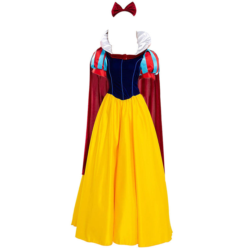 Halloween Snow White Dress Snow White and Dwarfs Game Uniform Adult Stage Performance cos Dress