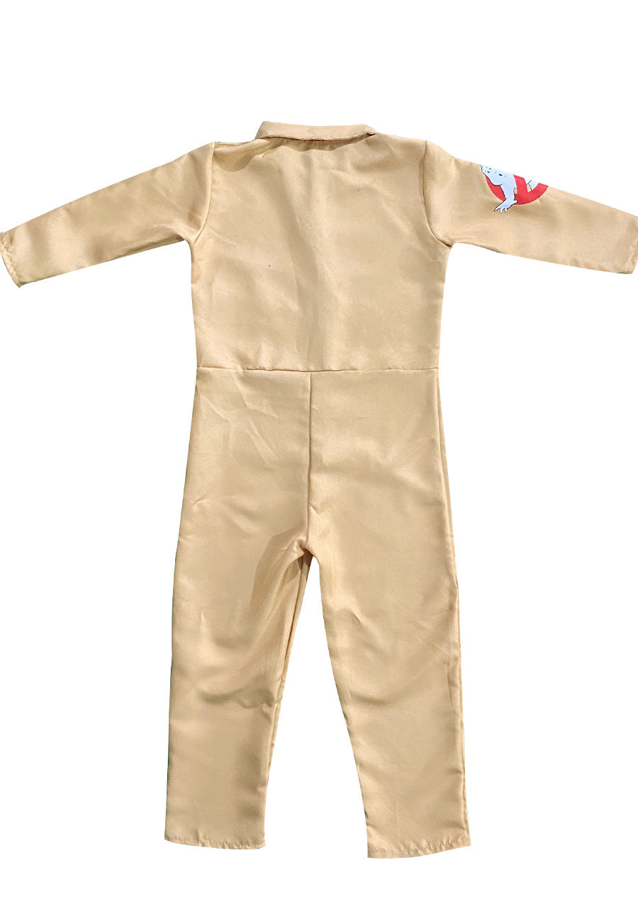 Ghostbusters Uniform Kids Ghostbusters Play Costume cospla Halloween Ghost Hunger Master Costume