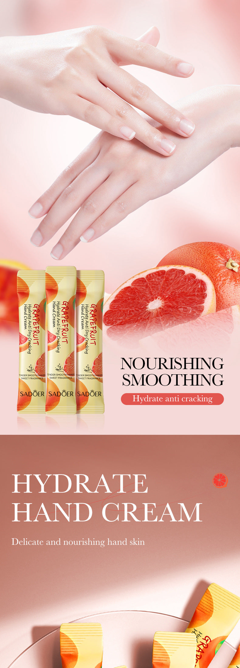 Wrinkle Removal Hand Cream Skin Soften Nourish Anti Drying Cracked Fade Fine Lines Whitening Moisturiz Repair Skin Care Products