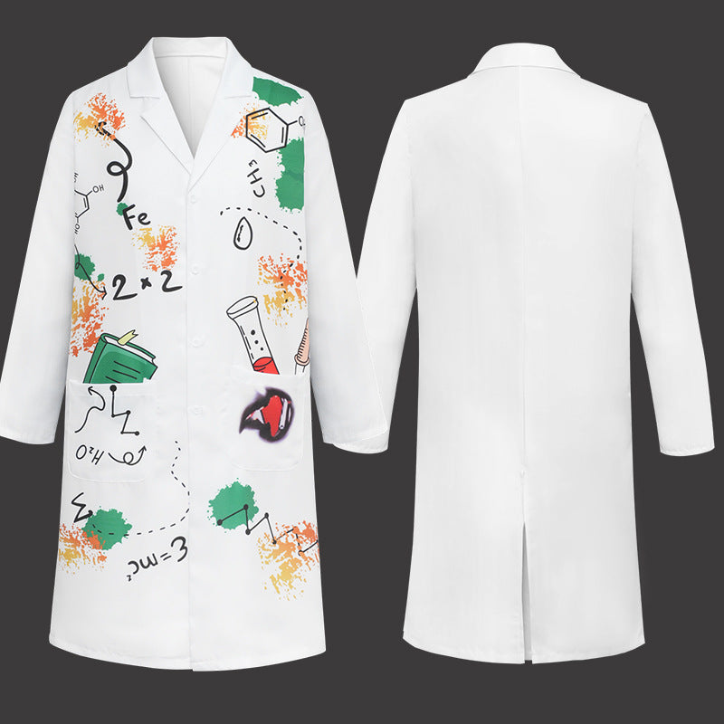 Halloween Crazy Scientist cos Frankenstein Pro Play Halloween Parent-Child Stage Performance Costume