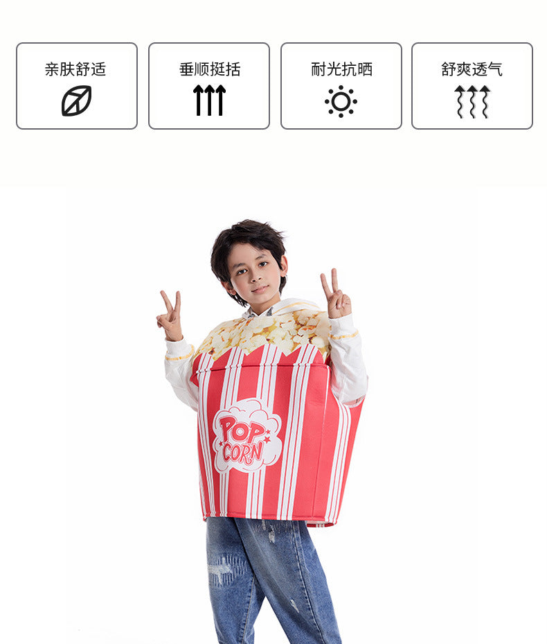 Halloween Cos Dress Doll Dress Cartoon Anime Popcorn Performance Dress