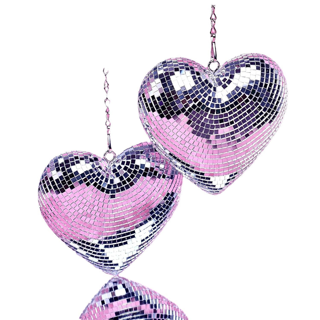 Chain love Disco ball Disco love glass decorations party reflective atmosphere products Christmas