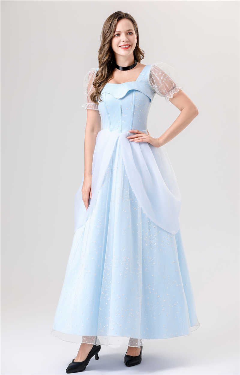 Fairy Princess dress Vicious Queen Sleeping Beauty Cinderella Plays Halloween Stage Performance Evening Costume