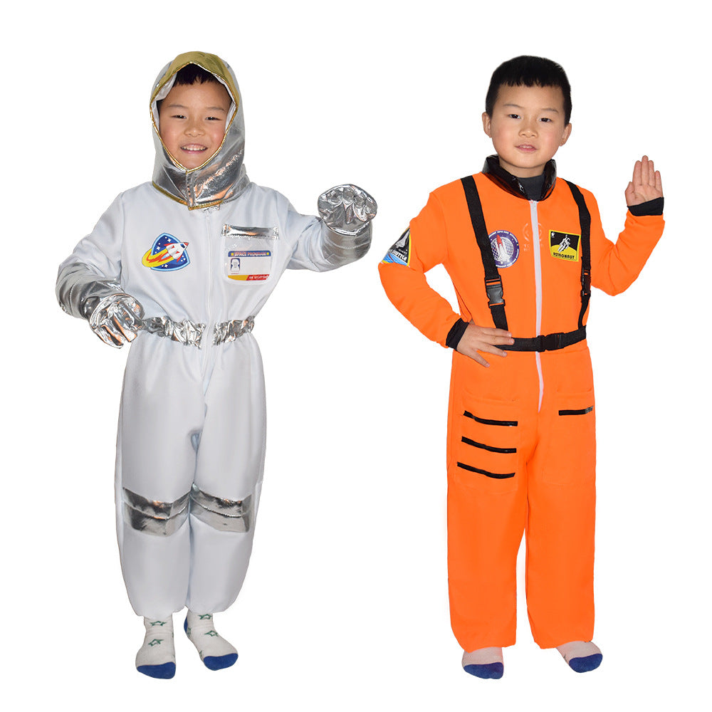 Children's Space Suit Halloween Cosplay Adult Performance Suit Astronaut Holiday Party Performance Suit