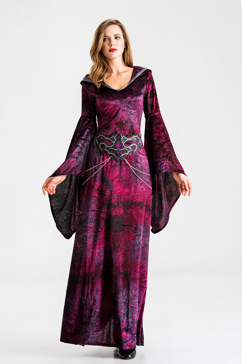 Halloween Masquerade Costume Family Vampire Witch Cos Movie Palace Haunted House Event Costume