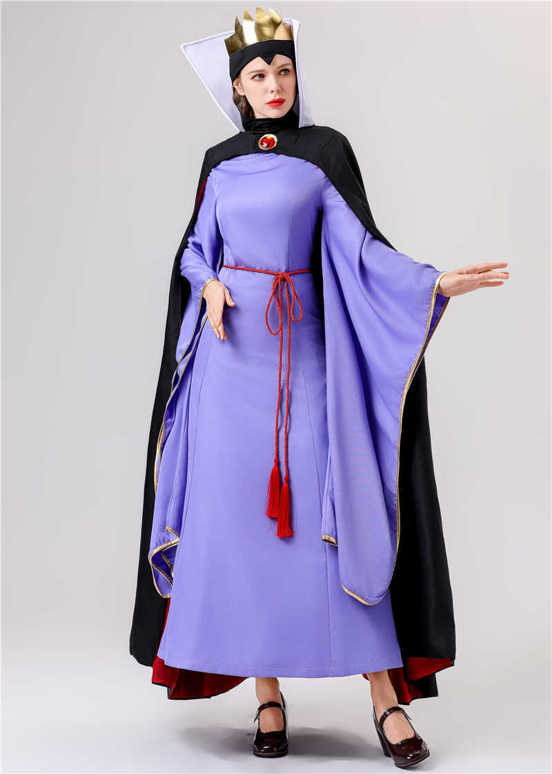 Fairy Princess dress Vicious Queen Sleeping Beauty Cinderella Plays Halloween Stage Performance Evening Costume