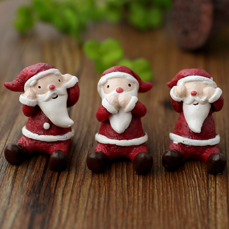 Christmas Decorations Christmas Tree Ornaments Decorative Props Scene Layout Simulation Elk Doll Christmas Ornaments