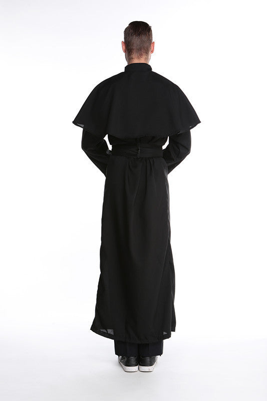 New Halloween Masquerade Godfather Priest Godfather Couple Virgin Mary Nun Costume Stage Costume