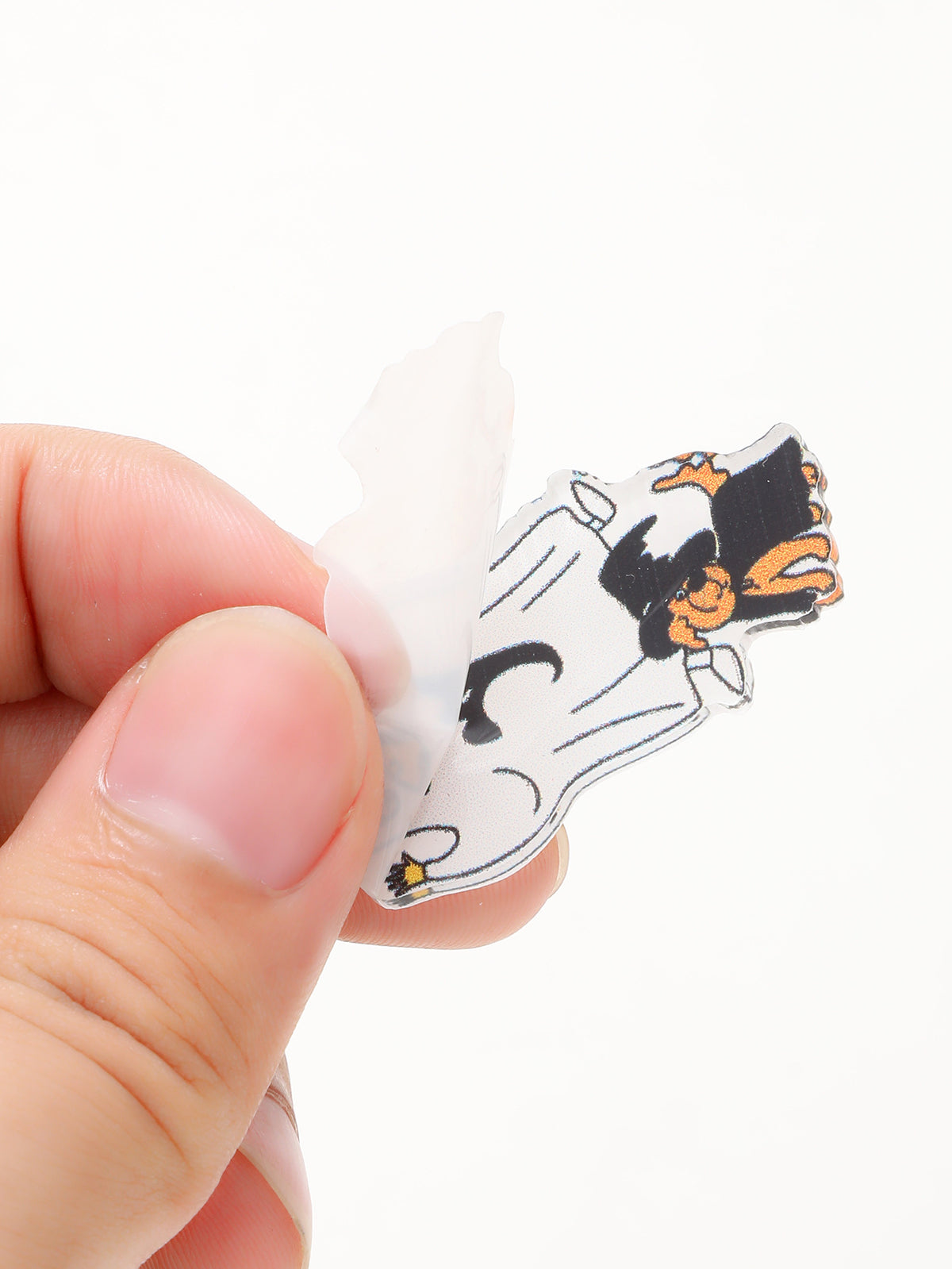 New Halloween Funny Acrylic Keychain Bat Pumpkin Head Witch Tassel Pendant Bag Accessories Pendant
