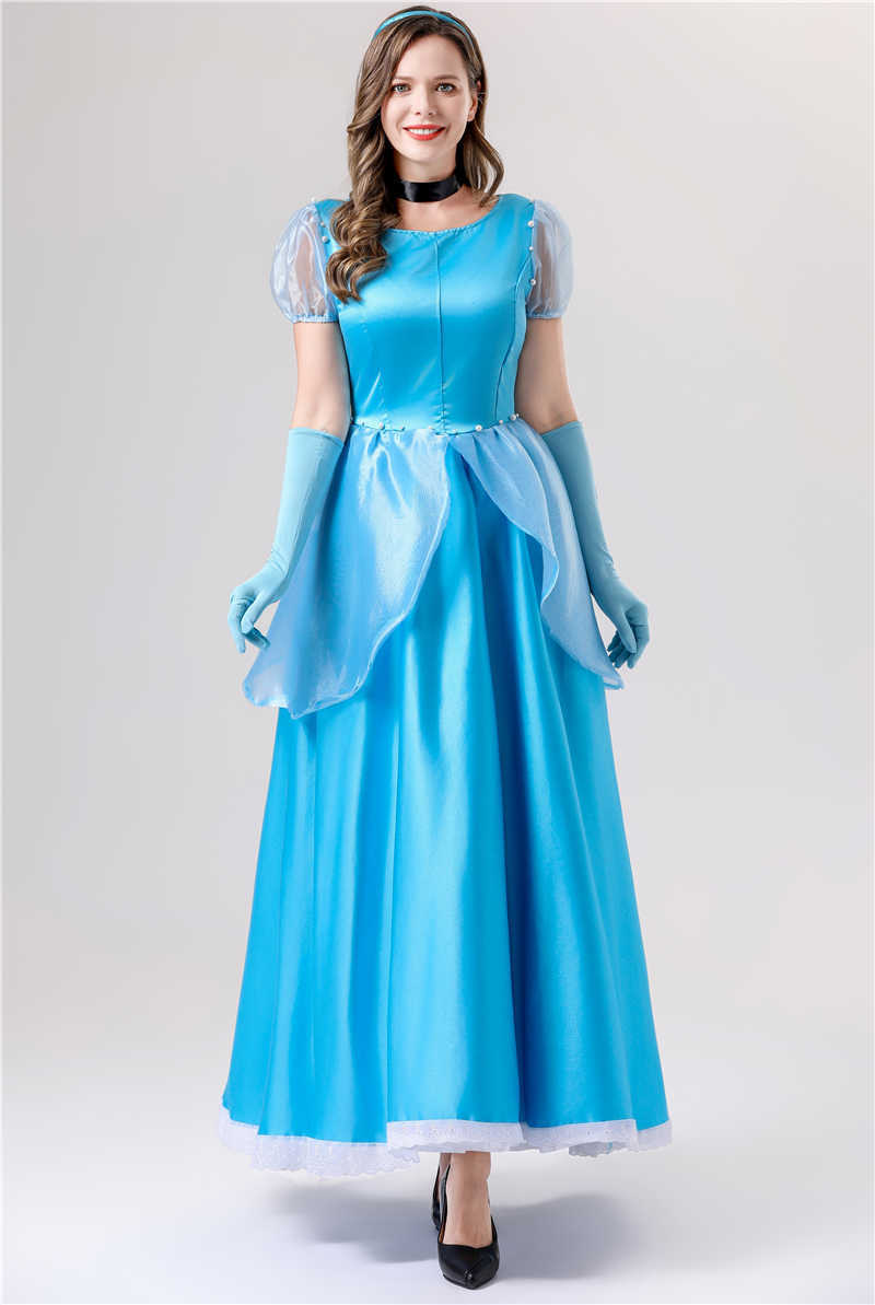 Fairy Princess dress Vicious Queen Sleeping Beauty Cinderella Plays Halloween Stage Performance Evening Costume