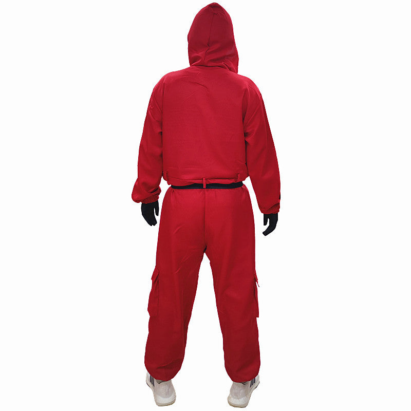 Halloween Performance Costume Paper Money House Dali Original Tooling Clothes cosplay Same Korean Costume Game