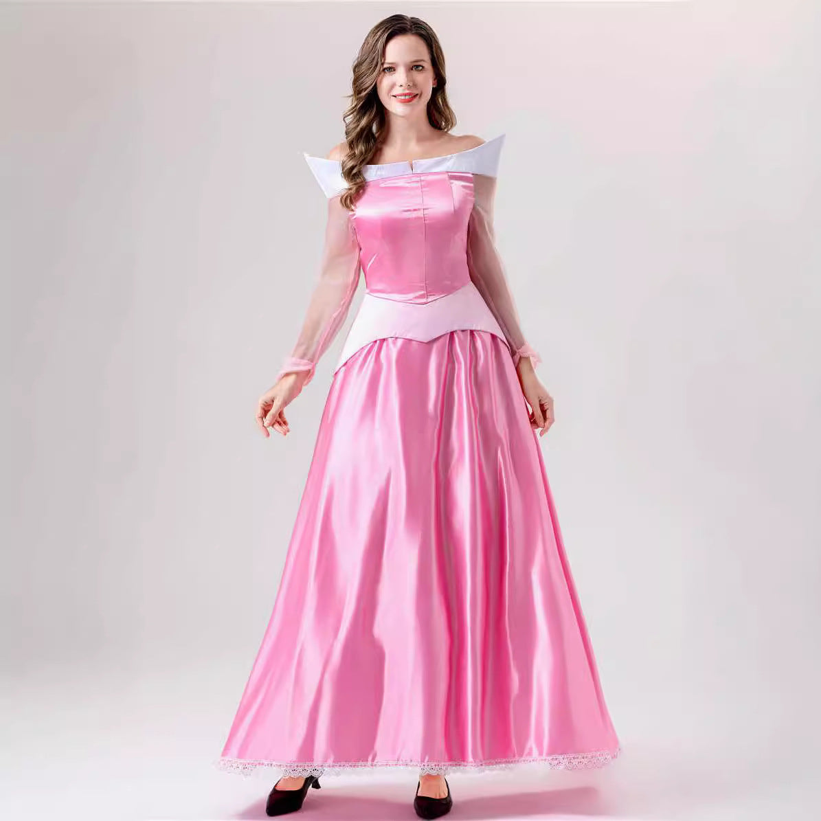 Fairy Princess dress Vicious Queen Sleeping Beauty Cinderella Plays Halloween Stage Performance Evening Costume