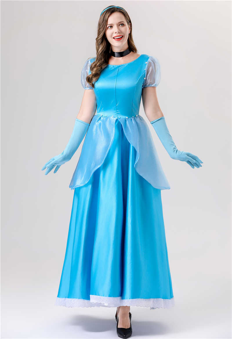 Fairy Princess dress Vicious Queen Sleeping Beauty Cinderella Plays Halloween Stage Performance Evening Costume
