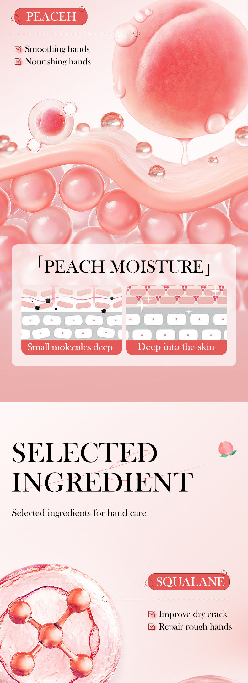 Wrinkle Removal Hand Cream Skin Soften Nourish Anti Drying Cracked Fade Fine Lines Whitening Moisturiz Repair Skin Care Products