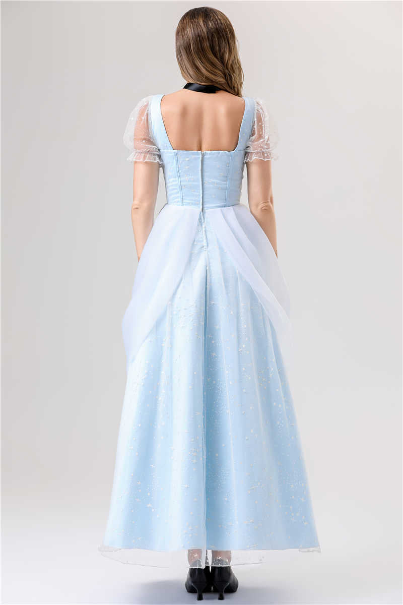Fairy Princess dress Vicious Queen Sleeping Beauty Cinderella Plays Halloween Stage Performance Evening Costume