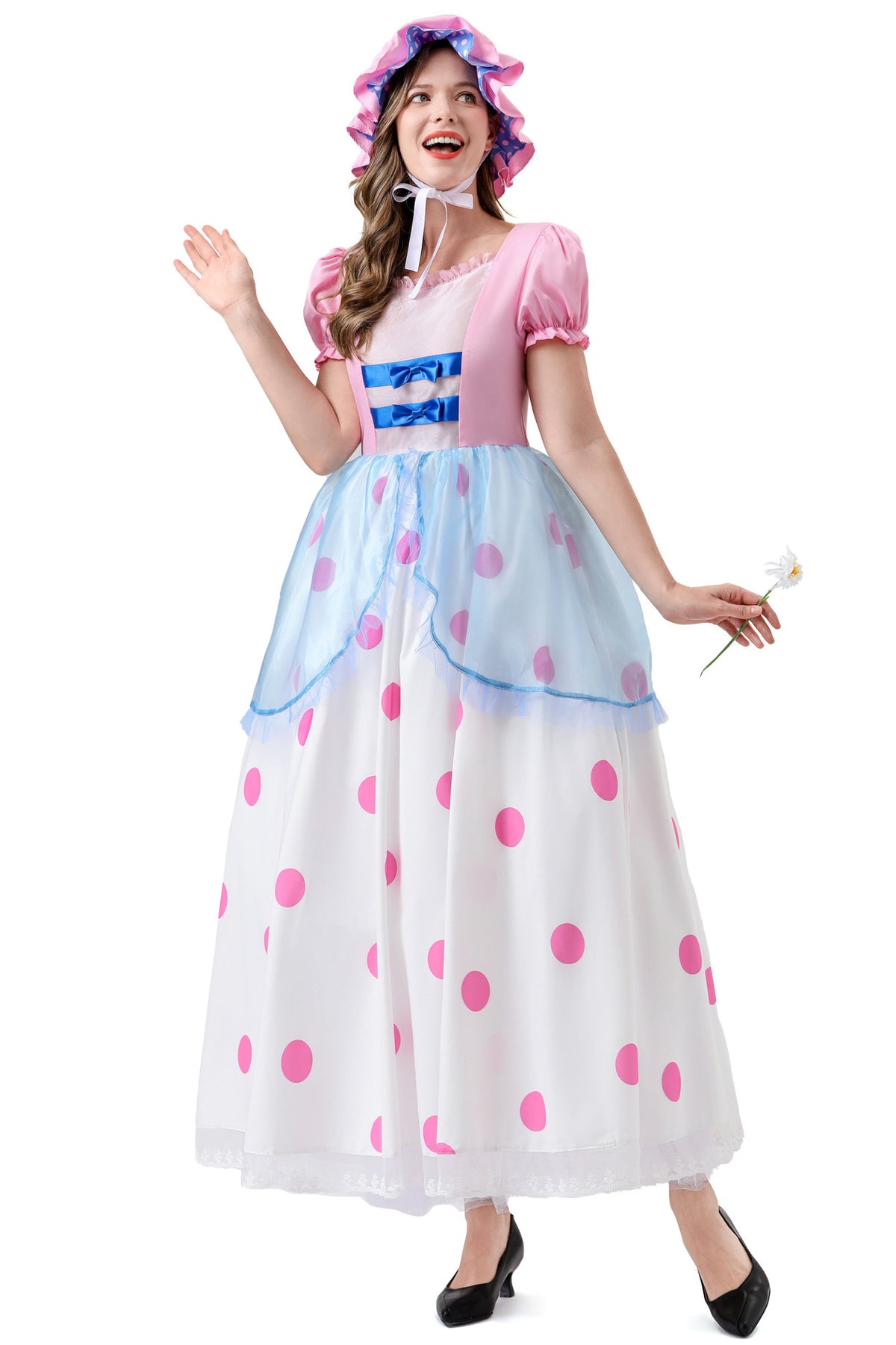 Toy Story Shepherdess Cosplay Costume Anime Character Shepherdess Long Dress Halloween Two-Dimensional Cosplay Costume