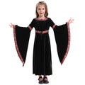 2025 Halloween Family Costume Performance Costume Party Performance Costume Adult European Medieval Burgundy Vampire