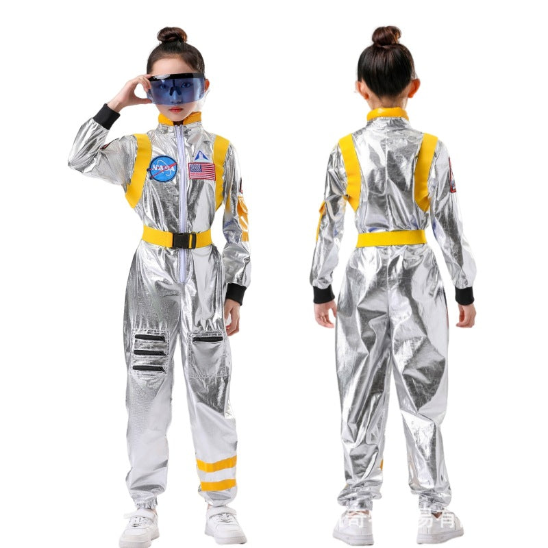 Halloween Astronaut Wandering Earth Space Suit Pilot CoS Character Aviator Children's Costume Astronaut Clothes