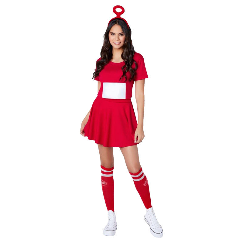 2023 Funny New Teletubbies Costume Halloween Cartoon Doll Cute Anime Party Playing Costume