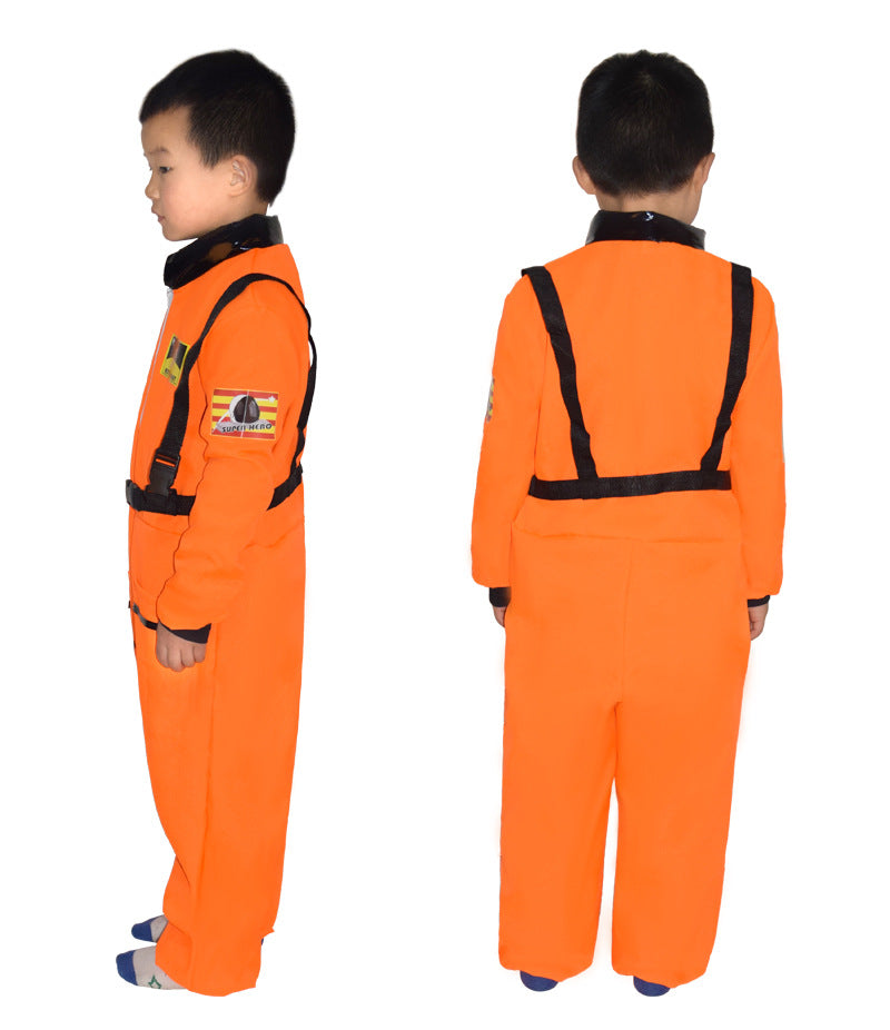 Children's Space Suit Halloween Cosplay Adult Performance Suit Astronaut Holiday Party Performance Suit