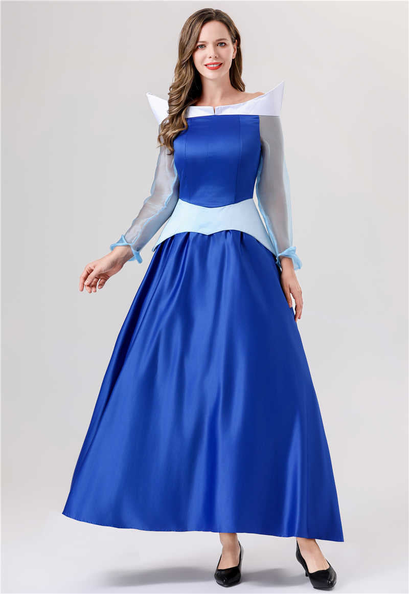 Fairy Princess dress Vicious Queen Sleeping Beauty Cinderella Plays Halloween Stage Performance Evening Costume