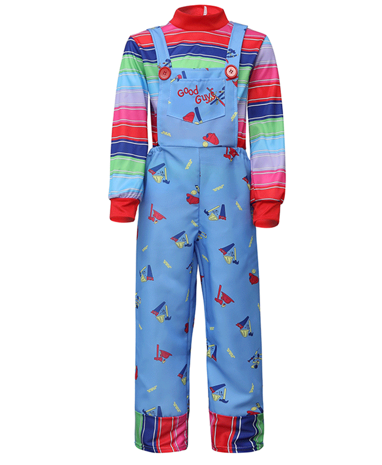Halloween Children's Costume Ghost Baby Return Soul Series Children's Performance Costume Ghost Baby Chagi Horror Clown Playing Costume