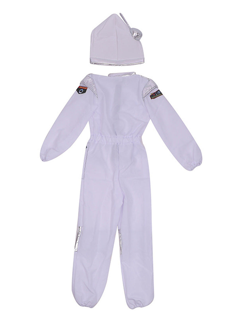 Halloween Costume Kids Space Suit Stage Performance Costume Holiday Party Carnival Play Astronaut Flight Costume