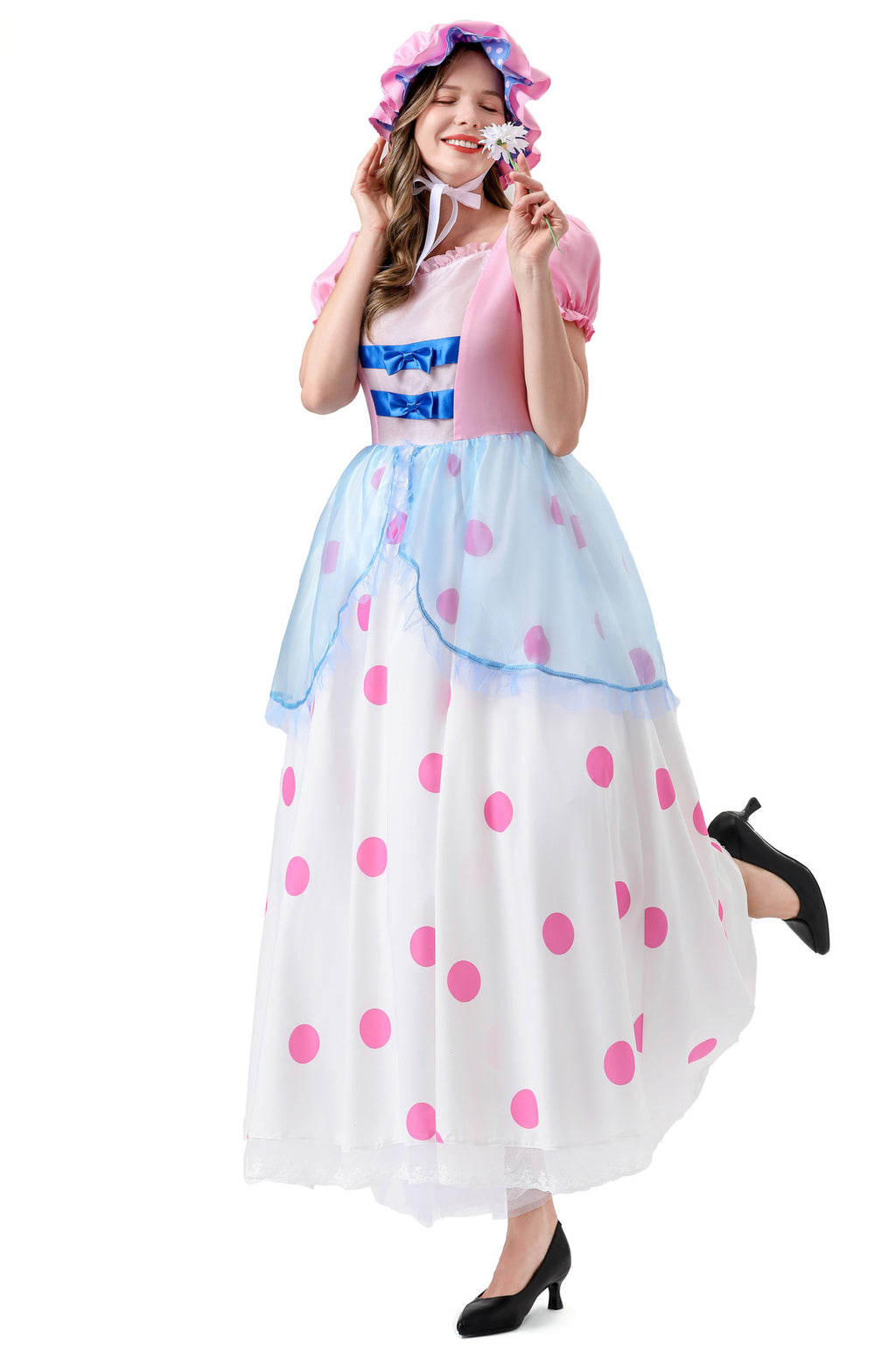 Toy Story Shepherdess Cosplay Costume Anime Character Shepherdess Long Dress Halloween Two-Dimensional Cosplay Costume