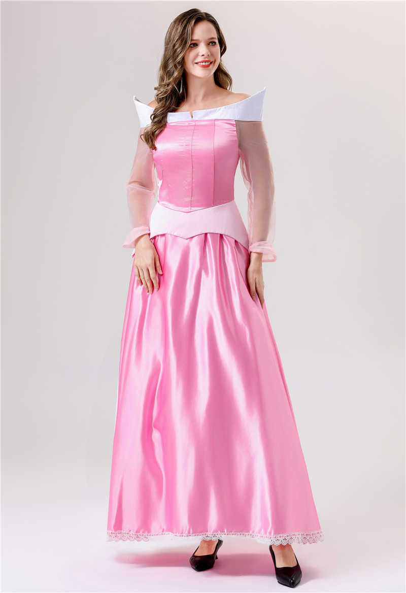 Fairy Princess dress Vicious Queen Sleeping Beauty Cinderella Plays Halloween Stage Performance Evening Costume